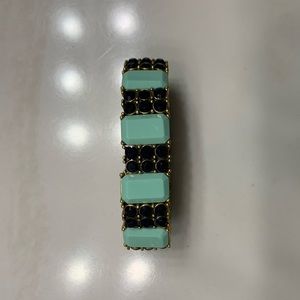 Turquoise and Black Bracelet